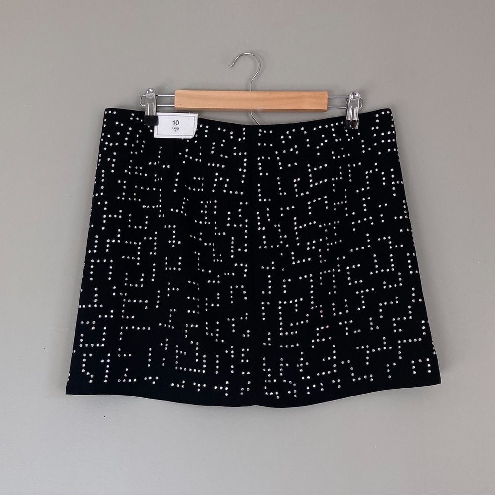 NWT GAP Sparkle Studded Mini Skirt